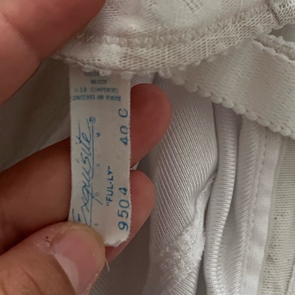 🎀Vintage cream bodysuit shape wear size 40C large - Picture 2 of 4